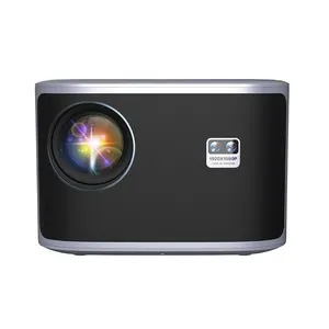 Design moderno AK40 3D Mini Movie Video Projector Lens, LCD Smart Touch Panel Projector Android 4K Beamer