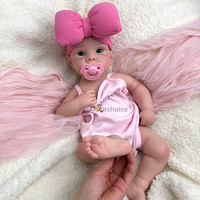 Limitierte Auflage Silikon-Reborn-Baby mit Exquisiten Details Wie ein Echtes Baby 21 Zoll Bettie mit Schnuller als Emotionaler Begleiter