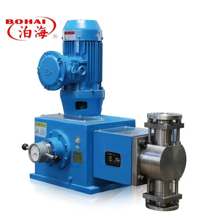 High pressure plunger metering pump stainless steel precision dosing pump