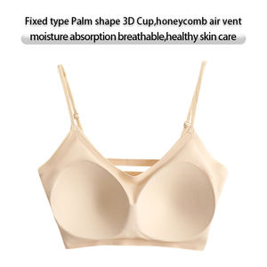 Soutien-gorge sans armatures à couvrance totale pour femme, dos nu, sportif, en tissu soie glacée, motif uni, <span class=keywords><strong>de</strong></span> l'usine chinoise <span class=keywords><strong>de</strong></span> sous-vêtements Madam - Product Image 4