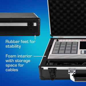 Caja de equipo de aluminio <span class=keywords><strong>Akai</strong></span> <span class=keywords><strong>MPC</strong></span> <span class=keywords><strong>Live</strong></span> 2 / <span class=keywords><strong>MPC</strong></span> <span class=keywords><strong>Live</strong></span> Case-Estuche rígido ultraligero - Product Image 3