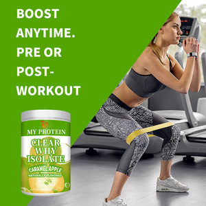Private Label Clear Why <b>Protein</b> Powder Caramel Apple Flavor with Cholesterol Sodium Boost Anytime Dietary Supplements Powder - Product Image 5