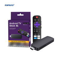 Topleo 8K Smart Tv Stick Android Box Placa base Set Top Box Tv Digital Android 14 S905x5m 4K Smart Tv Stick