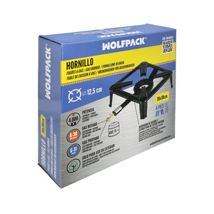 Fornello a Gas 4 Fuochi 30x30 cm. Potenza 4.000 Watt. - Product Image 6