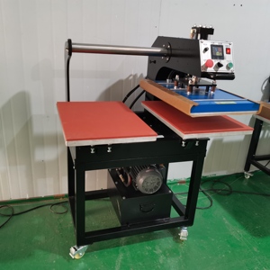Up Sliding Dual Station Heat Press 40x60cm Platens High Efficiency for T-Shirt Commercial Grade - Product Image 4