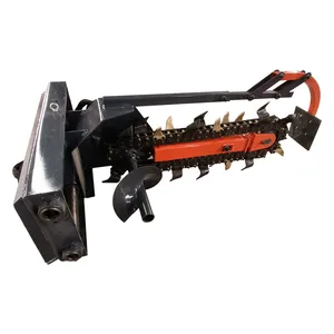 Trencher Machine Mini Lopen Achter Trencher Hardox Trencher Ketting