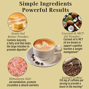Café Keto Directo de Fábrica con Grasa Total que Apoya la Actividad Metabólica Eficiente, Aumenta tu Metabolismo, Quema Calorías - Product Image 6