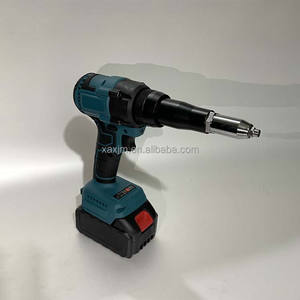 Pistola de remache de tracción automática eléctrica con batería de litio portátil de 21V, herramienta de pistola de remachado inalámbrica sin escobillas Industrial - Product Image 4