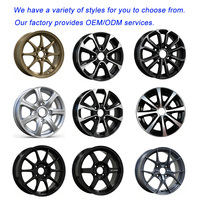 Velg Aluminium Alloy 17x8.0 5x100 PCD ET35 CB 73.1 Model Forged Cekung untuk Mobil Penumpang Performa Kustom CNC