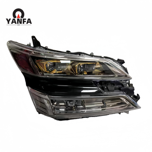 Pour <span class=keywords><strong>Toyota</strong></span> VELLFIRE, phares LED de haute qualité, série 30 35, mise à niveau, nouveaux phares à trois yeux dorés, clignotant dynamique - Product Image 1