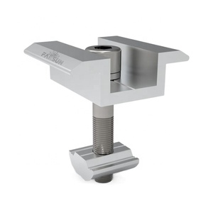 FarSun Pince centrale de montage de <span class=keywords><strong>panneaux</strong></span> <span class=keywords><strong>solaires</strong></span> Pince de système de montage <span class=keywords><strong>K2</strong></span> noire - Product Image 6