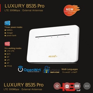 Router CPE 4G LUXURY B535 Pro, <span class=keywords><strong>PPPOE</strong></span>/VPN, 300Mbps, Antena Externa Extraíble, B1/2/3/4/5/7/8/12/17/28/66/38/40/41 - Product Image 2
