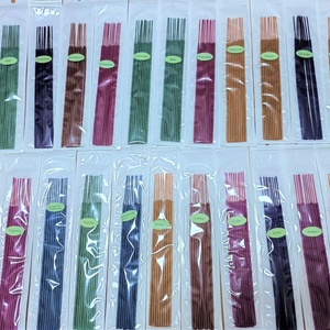 8-Inch Natural Essential Aroma Floral <b>Scented</b> Incense <b>Stick</b> Bag Packaged with Ginger Osmanthus Jasmine Jasmin Scents Joss Powder - Product Image 2