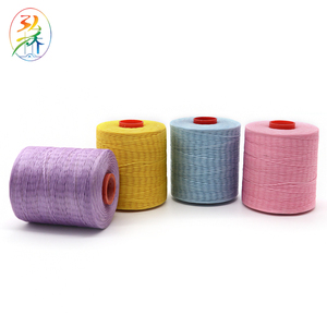 HongQiao 210d/16 Filament Polyester Örgülü Düz Mumlu Merserize İplik Yüksek Mukavemetli Aşınmaya Dayanıklı Su Geçirmez 400g AA Kalite - Product Image 2