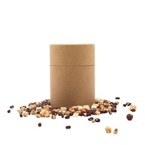 บรรจุภัณฑ์ทรงกระบอกแบบกรองได้ ทำจากกระดาษแข็ง ย่อยสลายได้ ออกแบบโลโก้ได้ตามต้องการ สำหรับพริกไทย น้ำตาล เกลือ และเครื่องปรุงรส ขายส่ง - Product Image 1