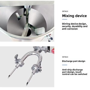 Macchina Economica per il Riempimento di Crema e Marmellata con Motore da 385 Watt, Appositamente Progettata per Piccole Fabbriche di Lavorazione Alimentare. - Product Image 4