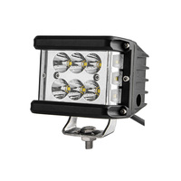 Luces Laterales Todoterreno de 4 Pulgadas y 60W para Camioneta, Remolque, Todoterreno 4X4, Lámpara LED de 4'', Accesorios Todoterreno