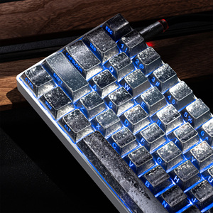 XVX Keycaps Série Foil Shine-Through Double-Shot Profil Cherry Kit de touches pour clavier personnalisé DIY Anglais 39/61/100/120 touches - Product Image 2