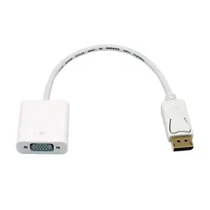 mini displayport to rca VGA cable 1080p male-female cable vga adapter for pc laptop computer