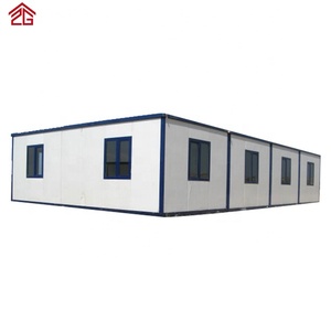 Conteneur de maison moderne personnalisable, économique, portable, à un ou deux étages, en acier, de 40 pieds, pour dortoir ou bureau - Product Image 3