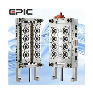 قالب تشكيل زجاجات بلاستيكية مخصص بـ 8 تجاويف لصنع عبوات واسعة الفوهة - Product Image 1