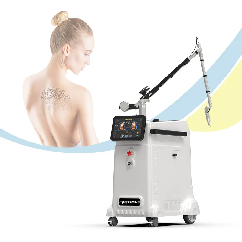 Nubway newest design 1-10Hz adjustable picosecond q-switch nd yag laser tattoo removal equipment for clinic
