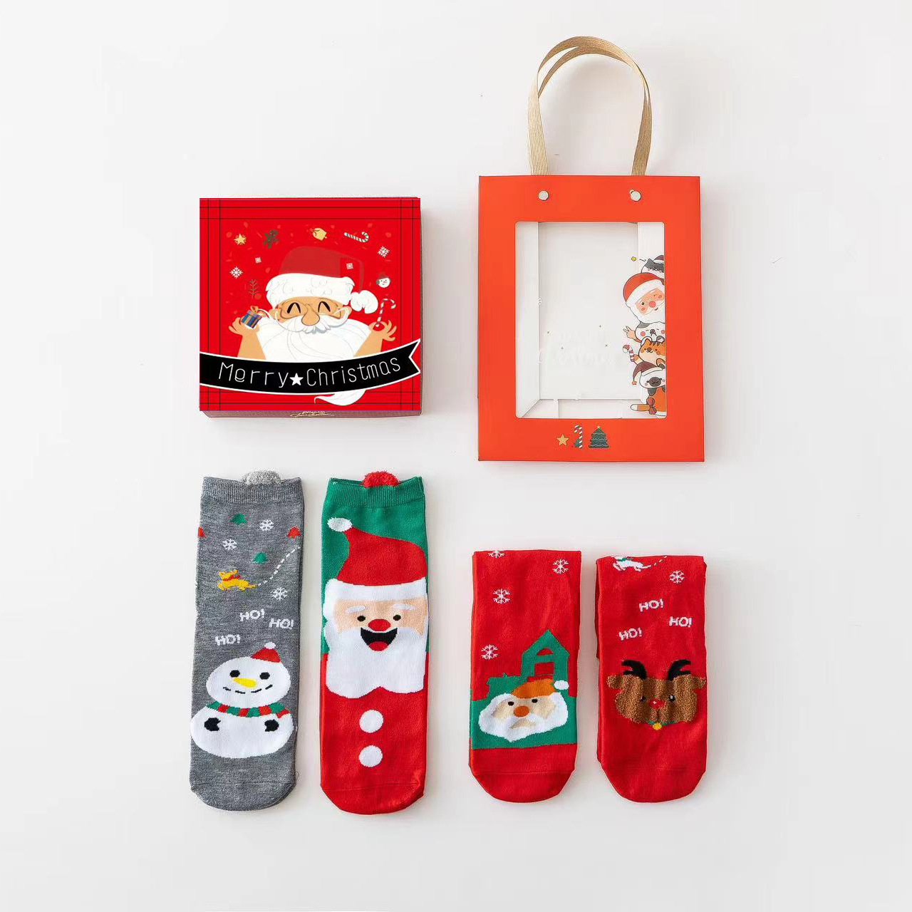 Red Snow Man H 1 boîte contient 4 paires