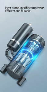 Pompe à chaleur commerciale 210 kW pour piscine, chauffage de l'eau à haute efficacité, faible coût d'exploitation pour les bains publics et les piscines moyennes - Product Image 4
