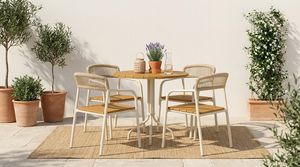 [BeNK] New Design 5PC Durable Outdoor Rope <b>Dining</b> <b>Set</b> for Outdoor Garden Porch Garden Backyard Lawn Furniture - Product Image 4