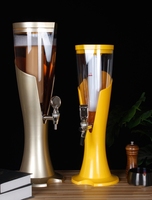 Nouvelle tour à bière grande capacité 3L, distributeur de boissons détachable pour bar, KTV, fête, usage commercial avec robinet