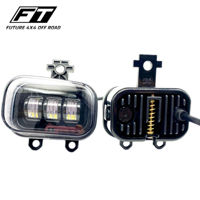 Phare antibrouillard LED CREE bicolore 20W certifié CE RoHS pour Nissan Patrol Y62, éclairage de conduite adaptable