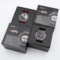 Reloj Inteligente DM58 con Pantalla AMOLED, Rastreador de Actividad Física Android, GPS, Brújula, Monitorización del Sueño, Despertador, Carga Magnética, Correa de Gel de Sílice