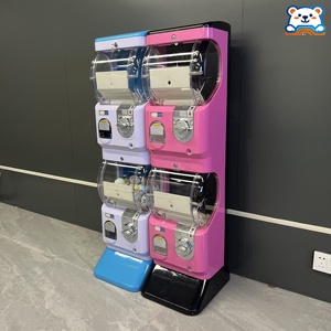 Máquina expendedora de cápsulas metálicas de color blanco original de Guangdong para juguetes sorpresa con huevo, 1 año de garantía, con función de voz en inglés. - Product Image 6