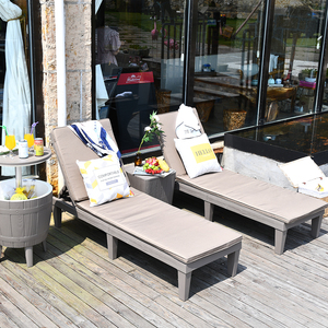 Tumbona turca de lujo para exteriores, tumbona con cojín de 3cm - Product Image 5