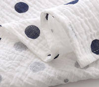 Serviette de bain en mousseline 100% coton, ultra douce, absorbante, séchage rapide, pour bébé et adulte, grande serviette multi-usage pour la maison et les voyages