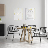 Horloge murale décorative en acrylique et lucite, cadeaux personnalisés pour les fêtes juives (Purim, Rosh Hashanah, Hanouka) avec Béchotéh