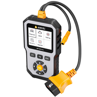 Escáner OBD2 para Motocicletas ANCEL MT100 PRO, Herramienta de Diagnóstico de Motor y ABS para Honda, Suzuki, Yamaha, Hero, Kymco, SYM