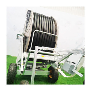 Système d'irrigation mobile numérique DaringFish Farm avec arroseur autopropulsé à <span class=keywords><strong>roue</strong></span> métallique et enrouleur de <span class=keywords><strong>tuyau</strong></span> rétractable - Product Image 3