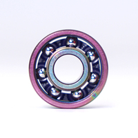 Lot de 16 roulements de Skateboard Neo Chrome sous vide, pièces de rechange pour Skateboard, avec espaceurs intégrés