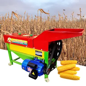 Hot Sale automatische Mais schale Mini Mais schale Maschine Bilder Diesel Mais schälmaschine