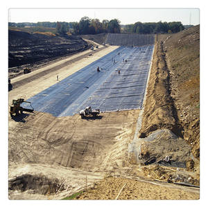 Géomembrane en HDPE/LDPE/LLDPE pour décharge, épaisseur de 0,2 mm à 3 mm - Product Image 1