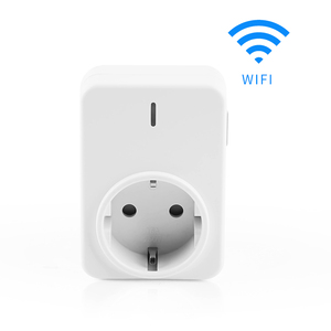 Enchufe Inteligente Wifi <span class=keywords><strong>de</strong></span> 10A, Enchufe Europeo, Compatible con Alexa y Google, Enchufe <span class=keywords><strong>de</strong></span> Viaje <span class=keywords><strong>de</strong></span> Plástico - Product Image 5