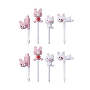 Cute Bento Decoration Box, Animals Food Picks and Forks Baby Food Picks Fruit Picks for Kids