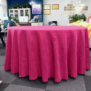 Mantel de Poliéster Premium para Banquetes, Redondo de 120 Pulgadas, para Bodas y Eventos - Product Image 3