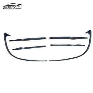 Canard paraurti anteriore <span class=keywords><strong>C257</strong></span> <span class=keywords><strong>CLS</strong></span> con bocchette fendinebbia in fibra di carbonio per Mercedes Benz <span class=keywords><strong>C257</strong></span> <span class=keywords><strong>CLS</strong></span> Class - Product Image 5