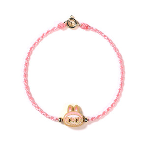 Braccialetto Intrecciato Fatto a Mano con Charm Labubu, Regalo per <span class=keywords><strong>Migliori</strong></span> Amici, Accessori in Oro, Gioielli Trendy e Carini - Product Image 5