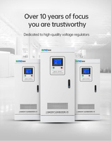 Régulateur stabilisateur de tension industriel automatique haute puissance triphasé 380V 600/800/1000KVA pour alimentation d'ascenseurs de machines