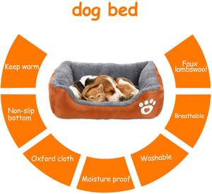 Cama Rectangular para perro grande, perrera creativa para gato, perrera para dormir para mascotas - Product Image 2