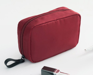 Estuche de Viaje Personalizado con Logotipo, de Nailon Impermeable y Tela Oxford, con Doble Cremallera, de Pequeña Capacidad, Portátil, para Guardar Maquillaje, para Actividades al Aire Libre - Product Image 3