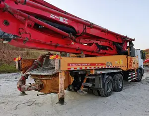 사용 된 콘크리트 붐 펌프 트럭 트럭 장착 콘크리트 펌프 판매 사용 중국 판촉 건설 엔지니어링 46m 제공